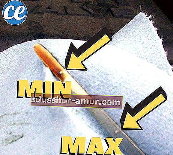 Oznake MIN i MAX označavaju razinu ulja u vašem motoru.